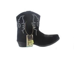 Roper Womens Dusty Black Cowboy  Western Boots Size 7.5 Medium (B  M) (3587231)